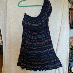 Shoulder Strap Beachy Dress